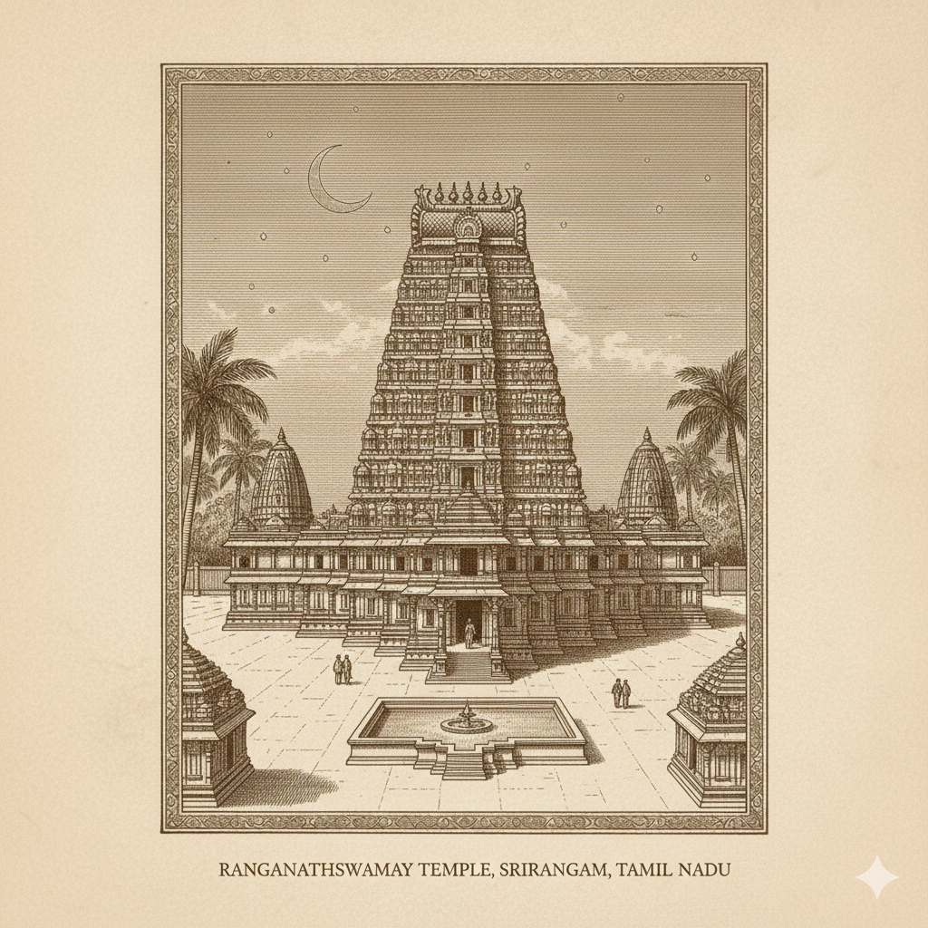 Ranganathaswamy Temple, Srirangam - Tamil Nadu